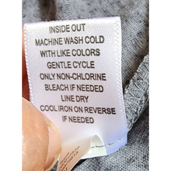 Xhilaration Gray Embellished Top Size Medium Hippie Boho Chic Artsy - Picture 6 of 6